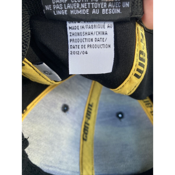 CAN-AM Men's Commander S/M Stretch Cap Black Yellow BRP GREAT Quad Or Sled Hat! - Picture 7 of 11